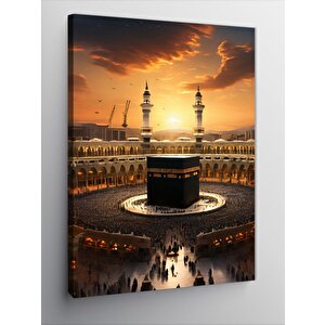 Kanvas Tablo Gün Batımı Kabe 100x140 cm