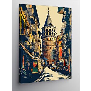 Kanvas Tablo Galata Kulesi 50x70 cm