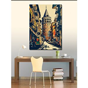Kanvas Tablo Galata Kulesi 50x70 cm