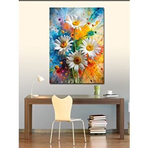 Kanvas Tablo Papatyalar 50x70 cm