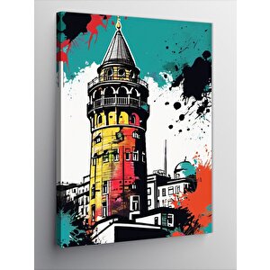 Kanvas Tablo Galata Kulesi 70x100 cm