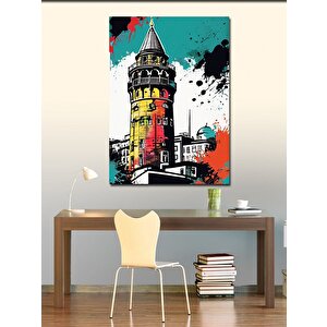 Kanvas Tablo Galata Kulesi 70x100 cm