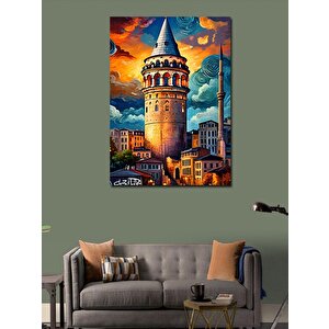 Kanvas Tablo Galata Kulesi 70x100 cm