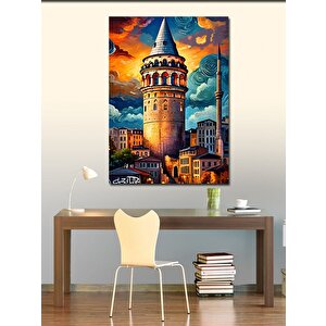 Kanvas Tablo Galata Kulesi 50x70 cm