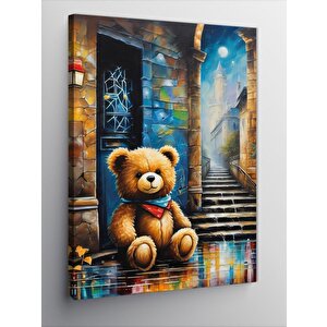 Kanvas Tablo Oyuncak Ayı 50x70 cm
