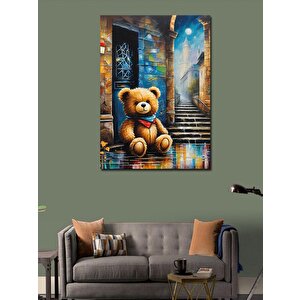 Kanvas Tablo Oyuncak Ayı 50x70 cm