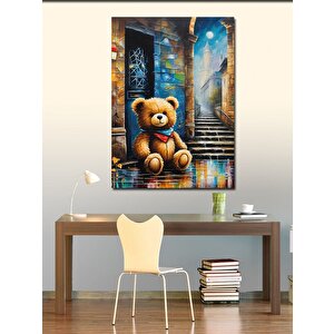 Kanvas Tablo Oyuncak Ayı 50x70 cm