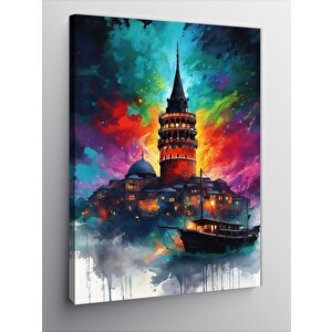 Kanvas Tablo Galata Kulesi 50x70 cm