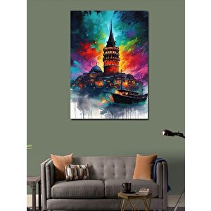 Kanvas Tablo Galata Kulesi 50x70 cm
