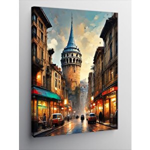 Kanvas Tablo Galata Kulesi 70x100 cm