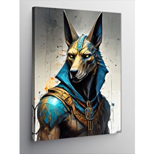 Kanvas Tablo Anubis Eski Mısır 70x100 cm