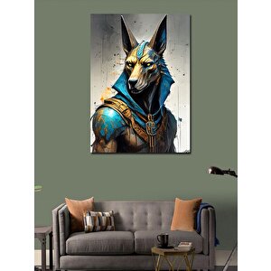Kanvas Tablo Anubis Eski Mısır 70x100 cm