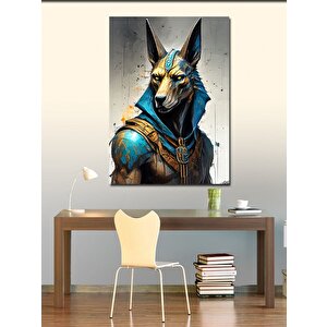 Kanvas Tablo Anubis Eski Mısır 70x100 cm