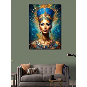 Kanvas Tablo Nefertity Eski Mısır 50x70 cm