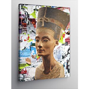 Kanvas Tablo Mısır Kraliçesi Nefertiti 50x70 cm