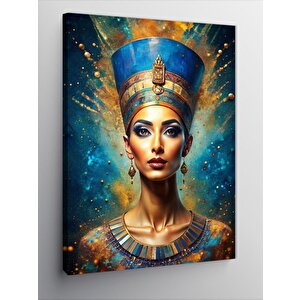 Kanvas Tablo Nefertity Eski Mısır 70x100 cm