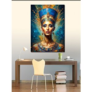 Kanvas Tablo Nefertity Eski Mısır 100x140 cm