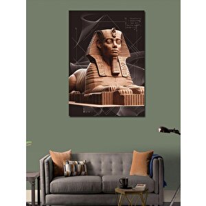 Kanvas Tablo Mısır'da Sfenks 50x70 cm