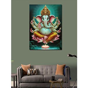 Kanvas Tablo Ganesha 100x140 cm