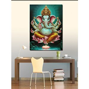 Kanvas Tablo Ganesha 100x140 cm
