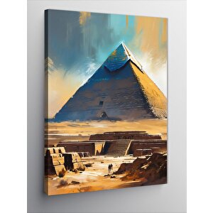 Kanvas Tablo Mısır Piramidi 70x100 cm