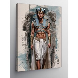 Kanvas Tablo Mısır Firavunları 50x70 cm
