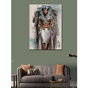 Kanvas Tablo Mısır Firavunları 50x70 cm