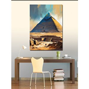 Kanvas Tablo Mısır Piramidi 50x70 cm