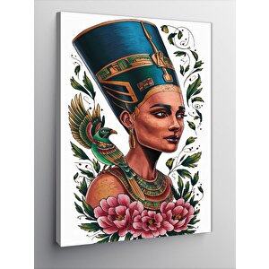 Kanvas Tablo Mısır Kraliçesi Nefertiti 100x140 cm