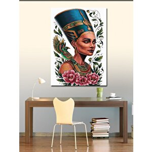 Kanvas Tablo Mısır Kraliçesi Nefertiti 100x140 cm