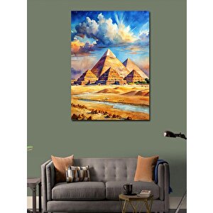 Kanvas Tablo Mısır Piramitleri 50x70 cm