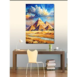 Kanvas Tablo Mısır Piramitleri 50x70 cm