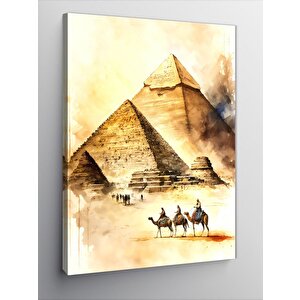 Kanvas Tablo Mısır Piramitleri 100x140 cm