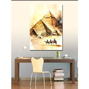 Kanvas Tablo Mısır Piramitleri 100x140 cm
