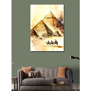 Kanvas Tablo Mısır Piramitleri 50x70 cm