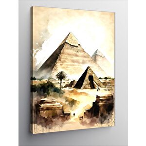 Kanvas Tablo Mısır Piramitleri 50x70 cm