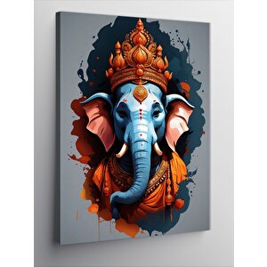 Kanvas Tablo Ganesha 100x140 cm