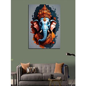 Kanvas Tablo Ganesha 100x140 cm