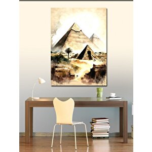 Kanvas Tablo Mısır Piramitleri 100x140 cm