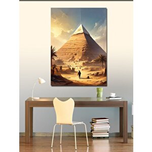 Kanvas Tablo Mısır Piramidi 100x140 cm