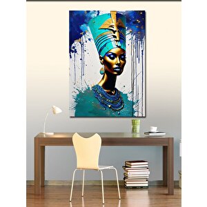 Kanvas Tablo Mısır Kraliçesi 100x140 cm