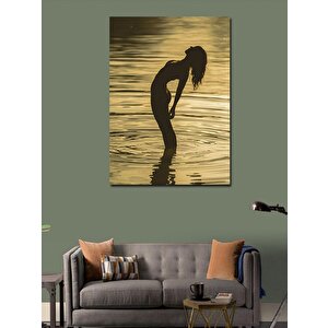 Kanvas Tablo Kadının İçindeki Deniz 70x100 cm