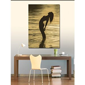 Kanvas Tablo Kadının İçindeki Deniz 70x100 cm