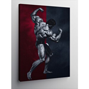 Kanvas Tablo Arnold Schwarzenegger 100x140 cm