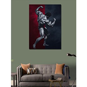 Kanvas Tablo Arnold Schwarzenegger 100x140 cm