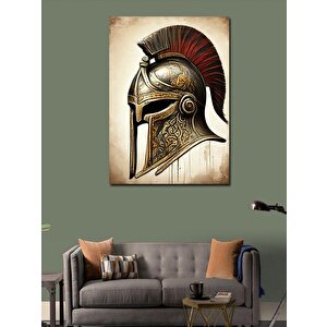 Kanvas Tablo Gladyatör Kaskı 50x70 cm