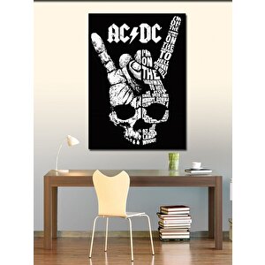 Kanvas Tablo Ac/dc Highway To Hell 70x100 cm