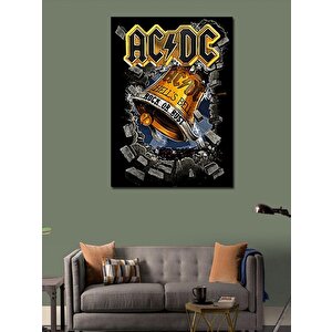Kanvas Tablo Ac Dc Müzik Grubu 100x140 cm
