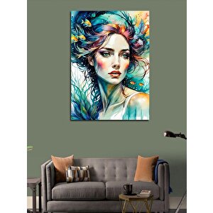 Kanvas Tablo Denizin İçindeki Kız 50x70 cm