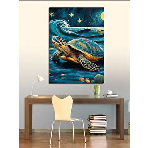 Kanvas Tablo Deniz Kaplumbağası 70x100 cm